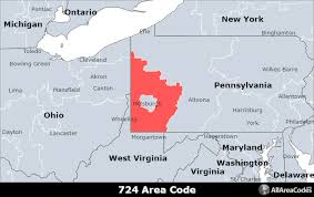 Area code 702 serves the state of nevada. 724 Area Code Location Map Time Zone And Phone Lookup