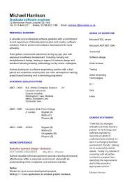 Filled with detailed examples for each section, tips for writing your own, and a brief job description, you can know exactly the type of information to include. Graduate Software Engineer Cv Sample How To Write A Cv Cv Example It Technology