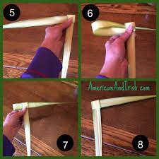 Then fold the bottom part straight up. How To Fold The Palms From Church Into A Cross Everyday Best
