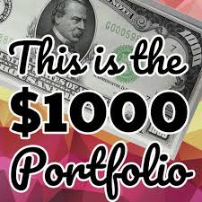 And let us know what you think. Invest1000 This Is The 1000 Portfolio Old School Value