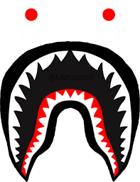 Bape Shark Bapeshark Logo Png Freetoedit Remixit Objek Gambar Gambar Huruf