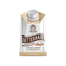 Maybe you would like to learn more about one of these? Amazon Com Califia Farms Unsweetened Better Half Coffee Creamer 16 9 Oz Half And Half Coconut Cream And Almond Milk Dairy Free Plant Based Keto Sugar Free Shelf Stable Everything Else