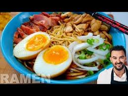 Tous En Cuisine 65 Le Ramen De Bouillon De Nouille Oeuf Et Lard De Cyril Lignac Youtube Recette Ramen Cuisine Ramen