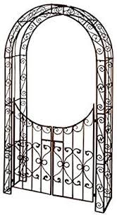 Clp Arche De Jardin Avec Portillon Sina Arceau De Jardin Romantique En Fer Forge Support Pour Plantes Grim Arche Jardin Jardin Romantique Style Shabby Chic