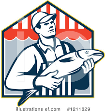 Download fishmongers images and photos. Fishmonger Clipart 1289058 Illustration By Patrimonio