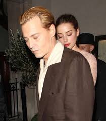 Yarr, captain jack is one of our favorite actors. A Blonde Johnny Depp Shows His Age As He Dines Out With Amber Heard Celebrity News Showbiz Tv Express Co Uk