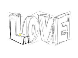 Draw graffiti, step by step. How To Draw 3d Love Graffiti Letters Dailymotion Video