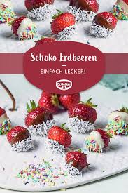 Schoko Erdbeeren Rezept Erdbeeren Schoko Erdbeer Rezepte