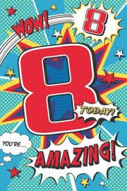 Funny Birthday Card For 8 Year Old Boy Pin By Diana On Bebo 8th Birthdsy Happy Birthday Boy Happy Birthday Kids Birthday Wishes Boy