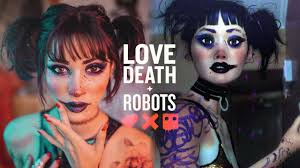 Mehr als 200.000 maschinen sofort verfügbar. Love Death Robots Inspired Makeup Jim Ren Youtube