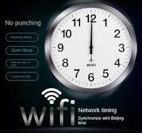 Wifi Automatic Time Sync Wall Clock: Smart Networked Silent ...