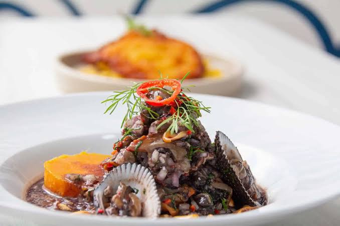 ceviche de concha/ Shellfish 