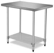 Get fast free shipping on thousands of products with your plus membership! Modern 24 X 36 Stainless Steel Commercial Kitchen Food Prep Table Contemporary Kitchen Islands And Kitchen Carts By Imtinanz Llc Houzz