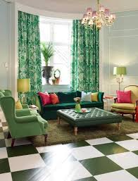 Eye For Design Decorating With Emerald Green Living Room Green Green Rooms Living Room Design Decor