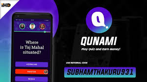 Play online cash games for free and win real money daily at playspl. Qunami Pro Refer Code Apk App Download Play Quiz Earn Real Cash