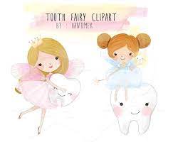 Cute Tooth Fairy Clipart Fairy Clipart Teeth Clipart Cute Fairy Clipart Instant Download Png File 300 Dpi Hada De Los Dientes Clipart Dientes Y Muelas