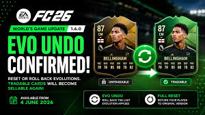 FC 26 Introduces Evo Undo And Full Evolution Reset in Ultimate Team
