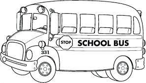 Menggambar Gambar Bus Sekolah Kartun