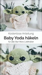 Diy Baby Yoda Hakeln Kostenlose Anleitung Yeah Handmade Diy Baby Yod 2020 Tig Isi Bebek Serbest Orgu Krose