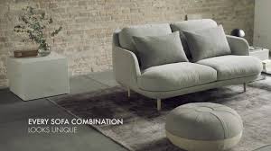 The label fritz hansen stands for certificated craftsmanship, uncompromising quality and some of the great classic design furniture. Fritz Hansen Lune Sofa Youtube