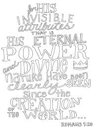 Here are the 15 most popular bible coloring pages: Sunday Coloring Page Romans 1 20 From Victory Road