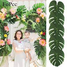 Check spelling or type a new query. 35x29cm 10pcs Artificial Tropical Palm Leaves For Diy Christmas Party Wedding Table Decorations Beach Theme Home Garden Decor Palm Leaves Palm Artificialpalm Party Aliexpress