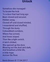 Featuring some of the most popular crossword puzzles, xwordsolver.com uses the knowledge of experts in history, anthropology, and science combined to provide you solutions when you cannot seem to guess the word. Unlock Kevin Brown Poetry