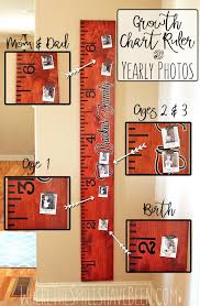 Every growth chart is handmade and hand engraved. Free Diy Growth Chart Ruler Cut File