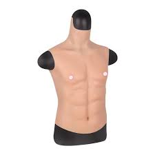 Start by rubbing foundation or tinted moisturizer onto your stomach. Men Fake Muscle Silicone Suit 8 Pack Abs Muscle Vest Enhancer Male Shapewear Half Body High Collar For Adults Cosplay Ajusen Aliexpress