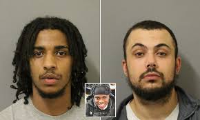 Pair of thugs who shot teenager, 18, at point-blank range before stabbing  him in the chest just four years after his older brother was also knifed to  death are jailed for 67