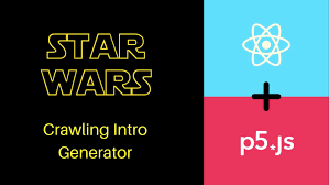 I railed last week about people who confuse big data with lots of data, and philosophized about discrete data versus data patterns, so i appreciated the blossoming this week of discussion offering yet another perspective: Making A Star Wars Intro Generator With React And P5 Js