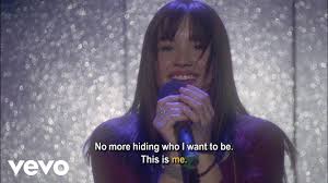 In 2007, demi lovato got a part on a short disney channel show called as the bell rings, and then she landed the starring role of the movie camp rock. Demi Lovato Joe Jonas This Is Me From Camp Rock Sing Along Youtube