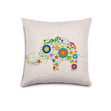 Puzzle clipart png included, clipart png transparent. Personalized Creative Puzzle Flower Butterfly Cute Elephant Pattern Throw Pillow Cushion Cover Sofa Decorative 18 X 18 1 Pack A 1 Buy Online In Montenegro At Montenegro Desertcart Com Productid 54554880