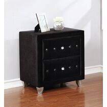 A nightstand is a seemingly minute decor accent, and it's certainly not a proper storage unit, however, there are unique nightstand designs that can not only add to your bedroom's look but will also be quite useful when it comes to keeping clutter at bay. Tufted Nightstand Wayfair