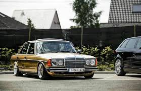 These W123 S Look So Good Slammed Mercedes Benz W123 Sedan Slammed Bagged Lowered Youngtimer Euro Mercedes W123 Mercedes Benz Amg Mercedes Benz