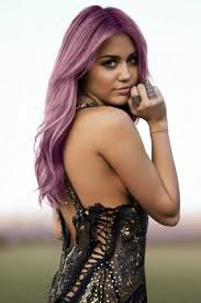 Miley Cyrus Purple Miley Cyrus Hair Beauty Long Ombre Hair