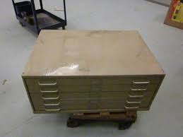30 d x 40 w x 20 h Flat File Coffee Table Lost Dog Customs