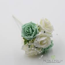 Check spelling or type a new query. Mint Green Ivory Foam Rose Flower Girl Wand With Crystal Stems