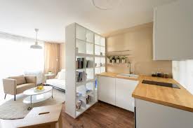 Ikea Interior Of One Room Apartment Bratislava Slovakia Rules Architects Small Apartment Interior Open Plan Kitchen Living Room Popular Living Room