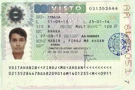 ملف تأشيرة شنغن السياحية لايطاليا للأردنيين 2021