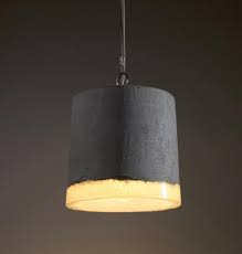cimento barril concrete light concrete pendant light concrete lamp