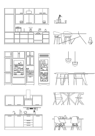 Kitchen Island Cad Block Tentang Kitchen