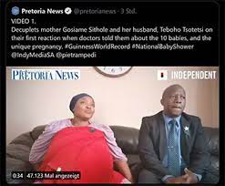 Gosiame sithole, 37, claims to have given birth to 10 children in south africa. Gewz2suvhpta3m