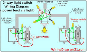 Relay and motor wiring diagram. Wiring Diagram For 3 Way Switch With 2 Lights