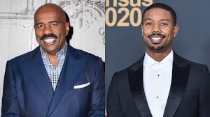 The rise and fall of a tv show. Steve Harvey Tried Really Hard Not To Like Daughter Lori S Boyfriend Michael B Jordan Entertainment Tonight