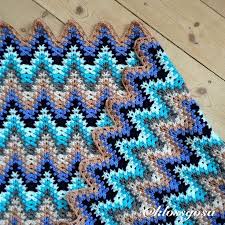 Amush Crochet Ripple Sofia Klossgosa On Instagram De Stressing With This Project Crochet Ripple Pattern Crochet Blanket Patterns Afghan Crochet Patterns