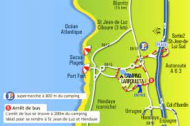 Bekijk alle reviews en foto's, vergelijk aanbieders en boek je vakantie. How To Come To The Campsite Larrouleta In Urrugne Itinerary Map Access