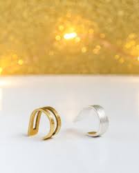 Ear Cuffs Dobles Piercing Aretes Piercing Falso