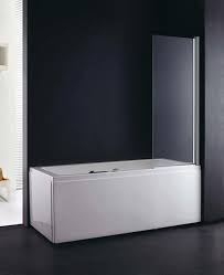 Bath shower screens sit along the edge of the bath fixed to the wall and create a shower over bath space. Fortuna 600mm Single Bath Shower Screen