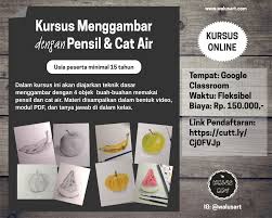 Keberadaan bak mandi berisi airlah yang menjadi salah satu penyebabnya. Kursus Menggambar Online Dengan Pensil Dan Cat Air